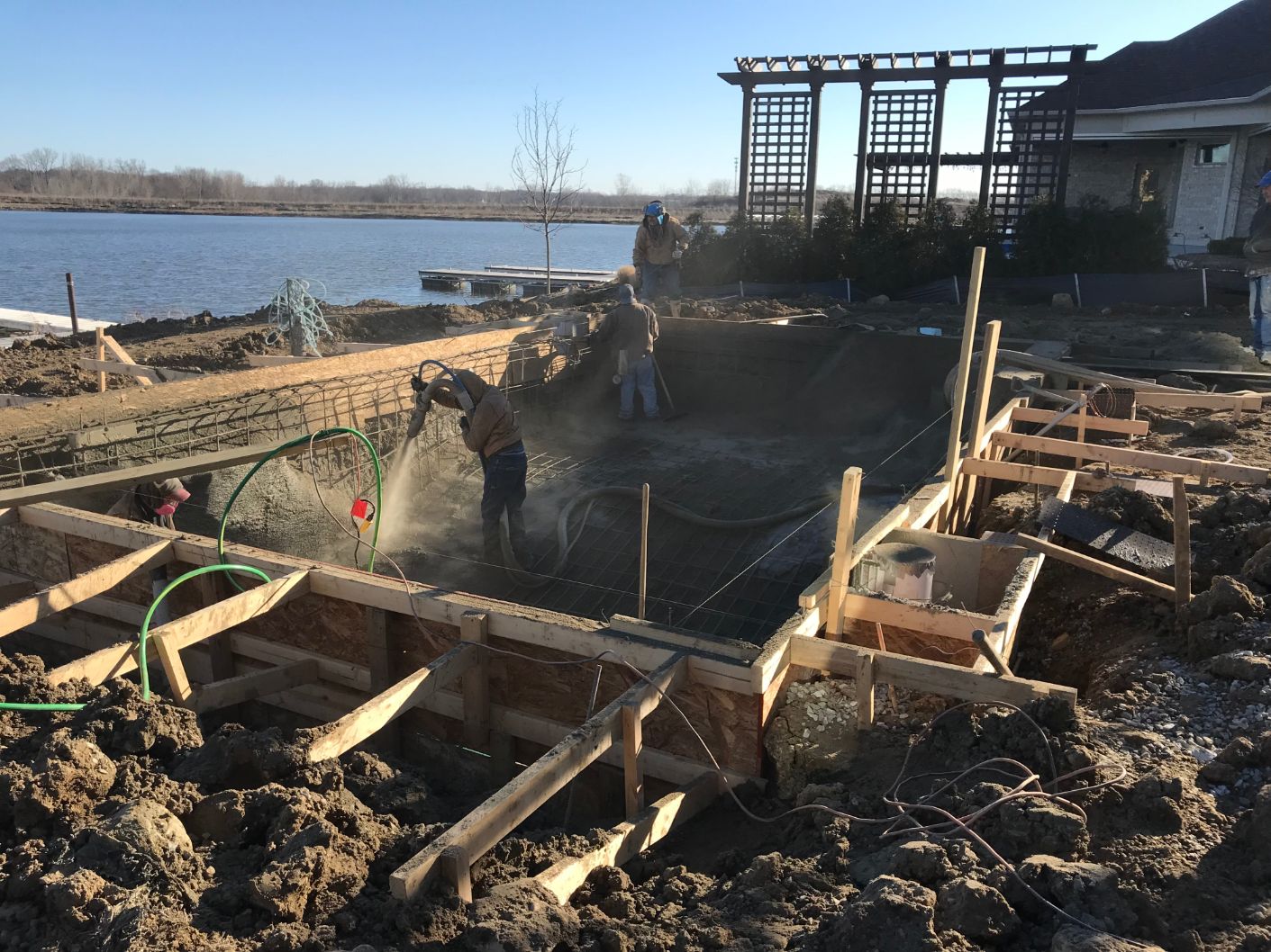Geist Lake in Cambridge Subdivision
