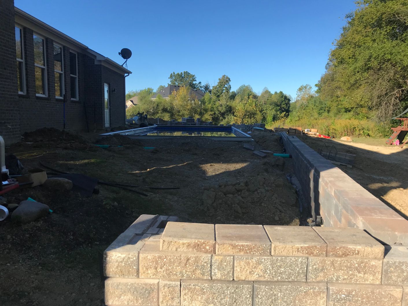 Space Restricted Backyard
