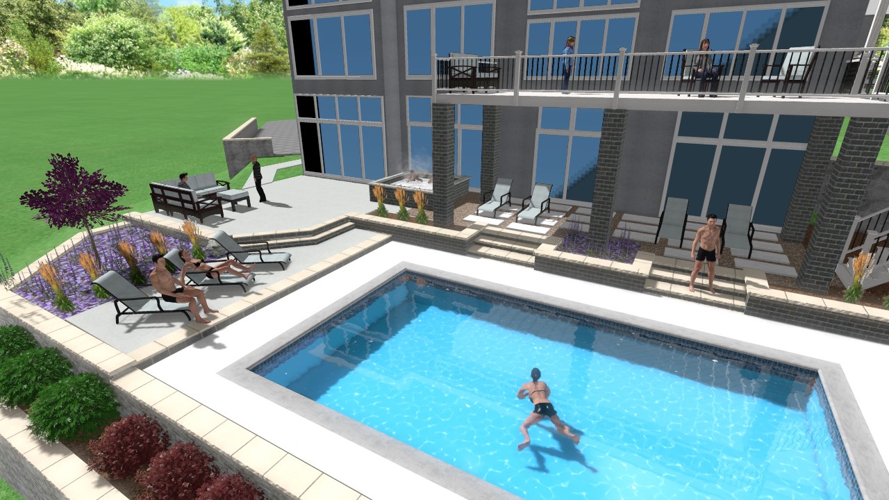 Fishers Pool and Spa on Ravine