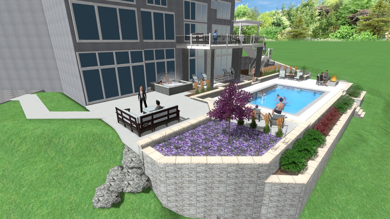 Fishers Pool and Spa on Ravine