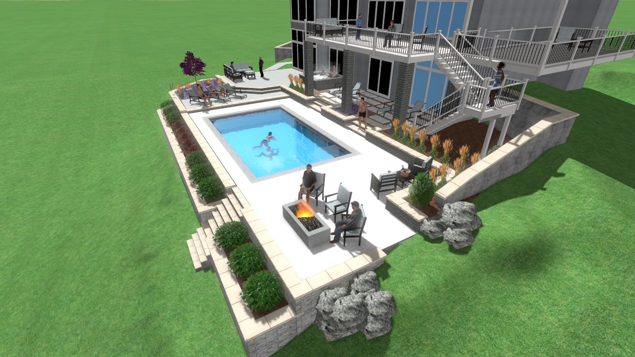 Fishers Pool and Spa on Ravine