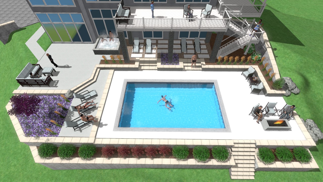 Fishers Pool and Spa on Ravine