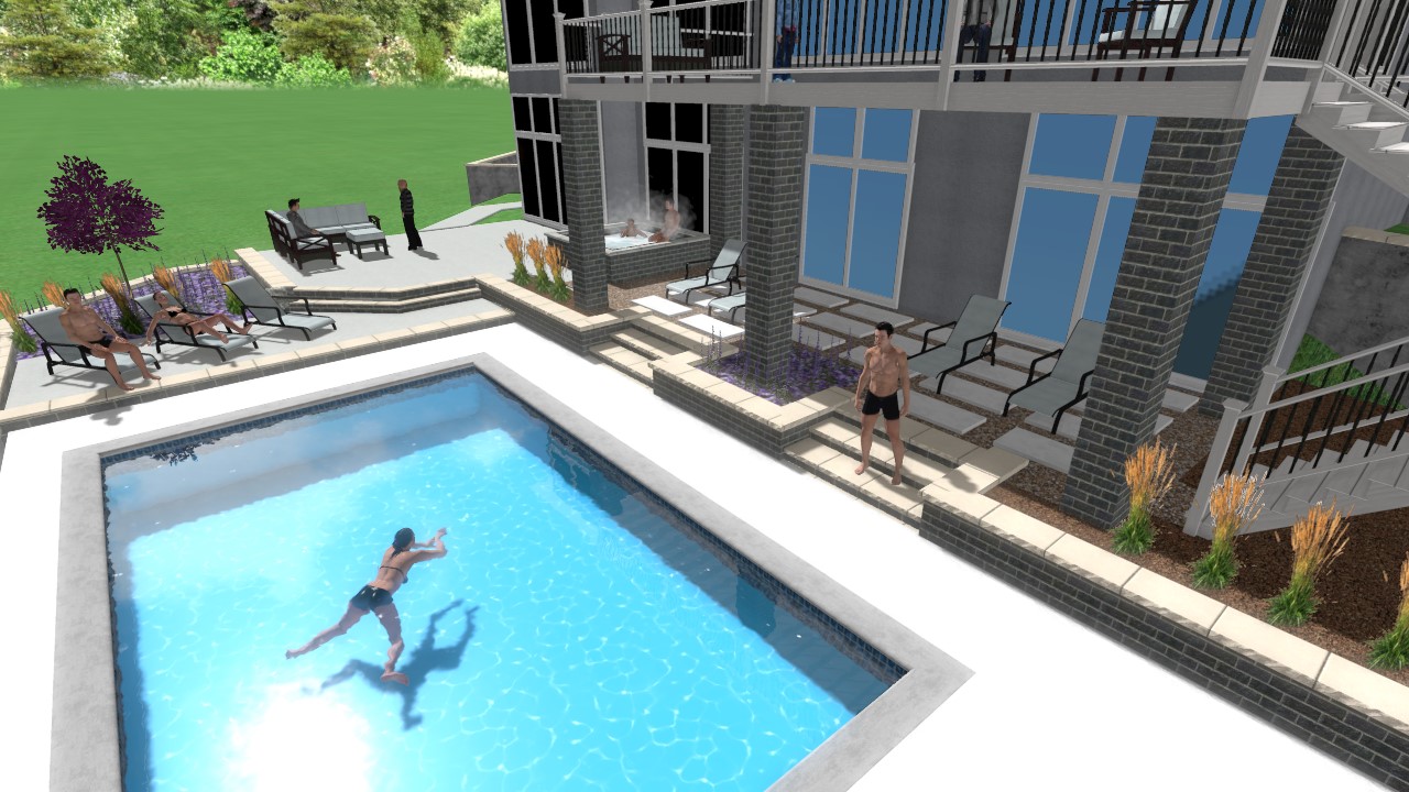 Fishers Pool and Spa on Ravine