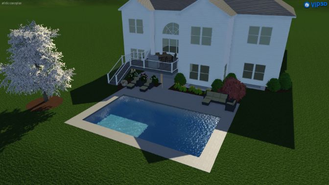 Geist Lake in Cambridge Subdivision