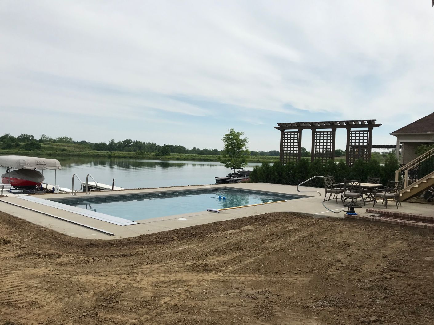 Geist Lake in Cambridge Subdivision