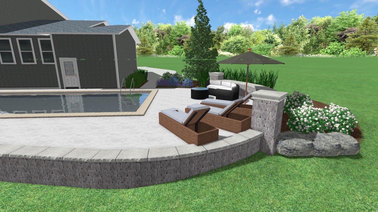 Space Restricted Backyard