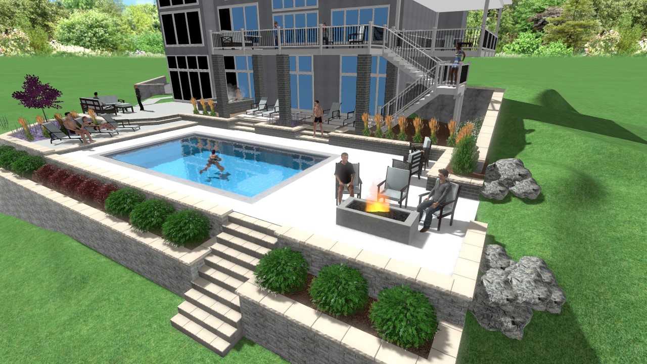 Fishers Pool and Spa on Ravine