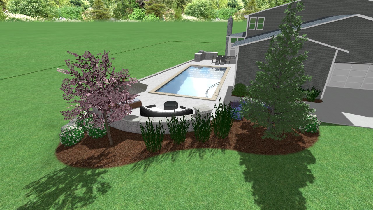 Space Restricted Backyard