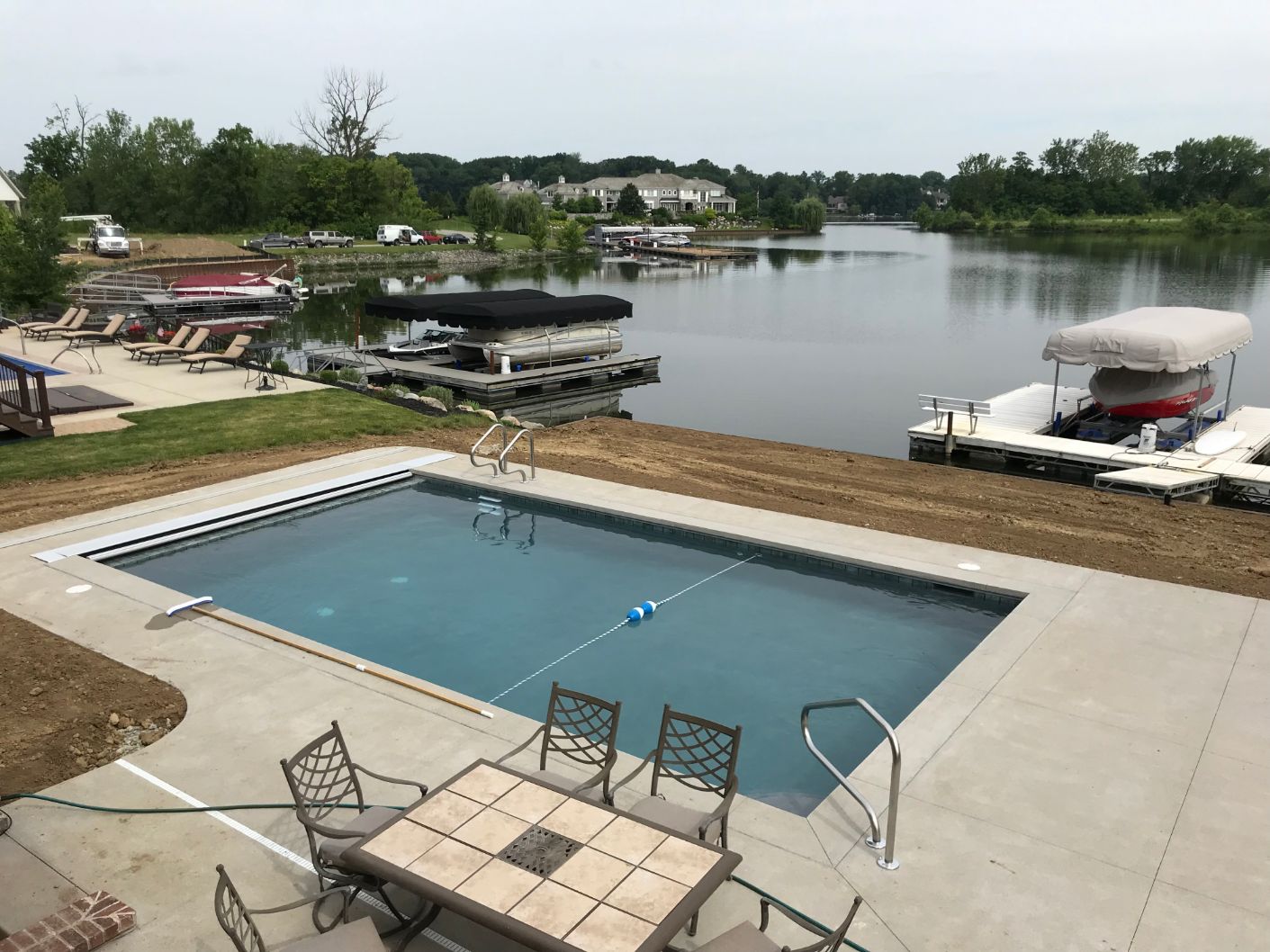 Geist Lake in Cambridge Subdivision