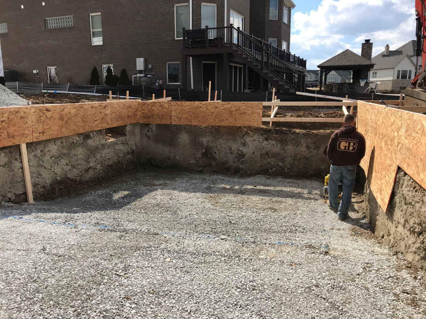 Geist Lake in Cambridge Subdivision