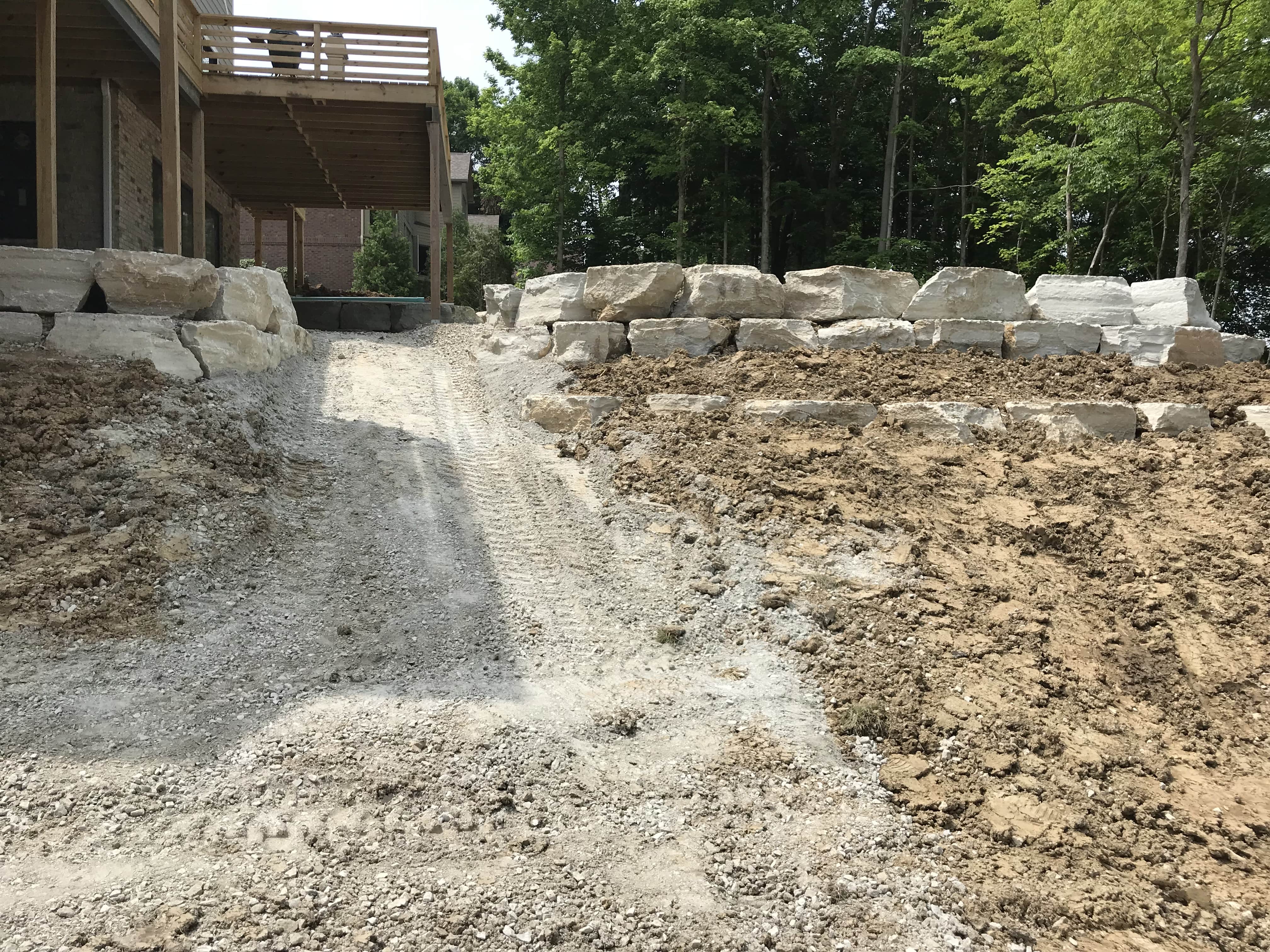 Geist Boulder Wall