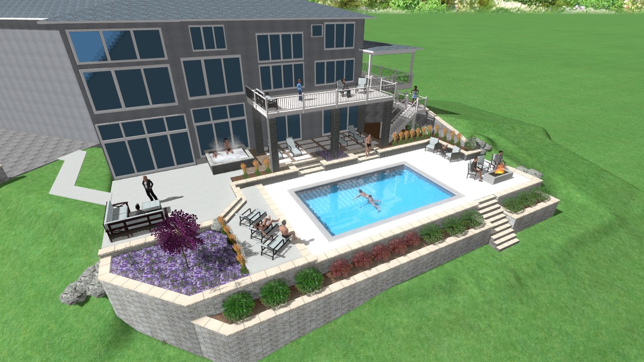 Fishers Pool and Spa on Ravine
