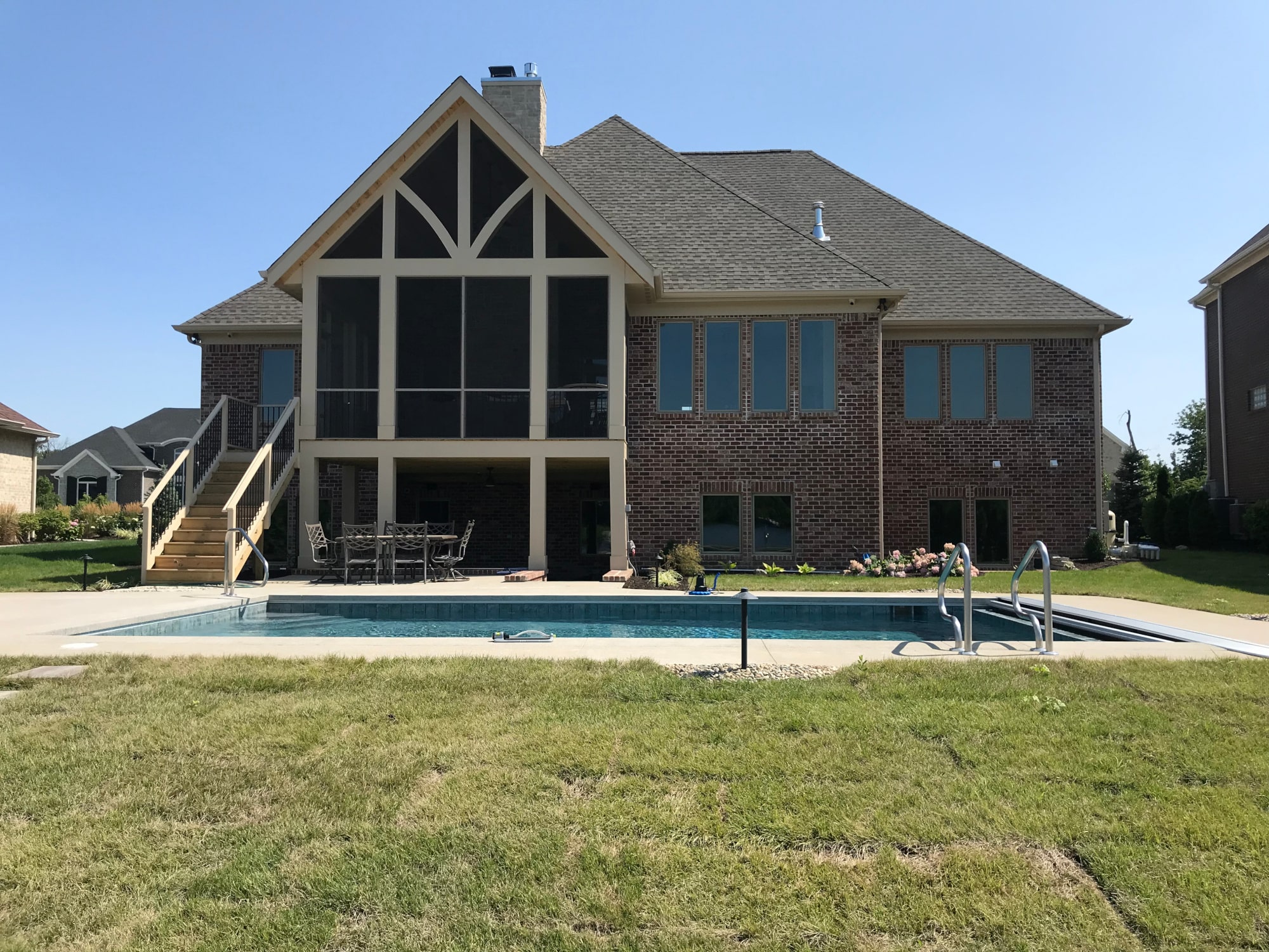 Geist Lake in Cambridge Subdivision