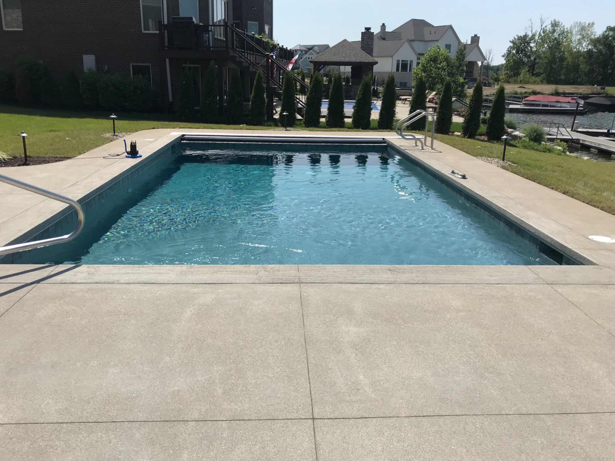 Geist Lake in Cambridge Subdivision
