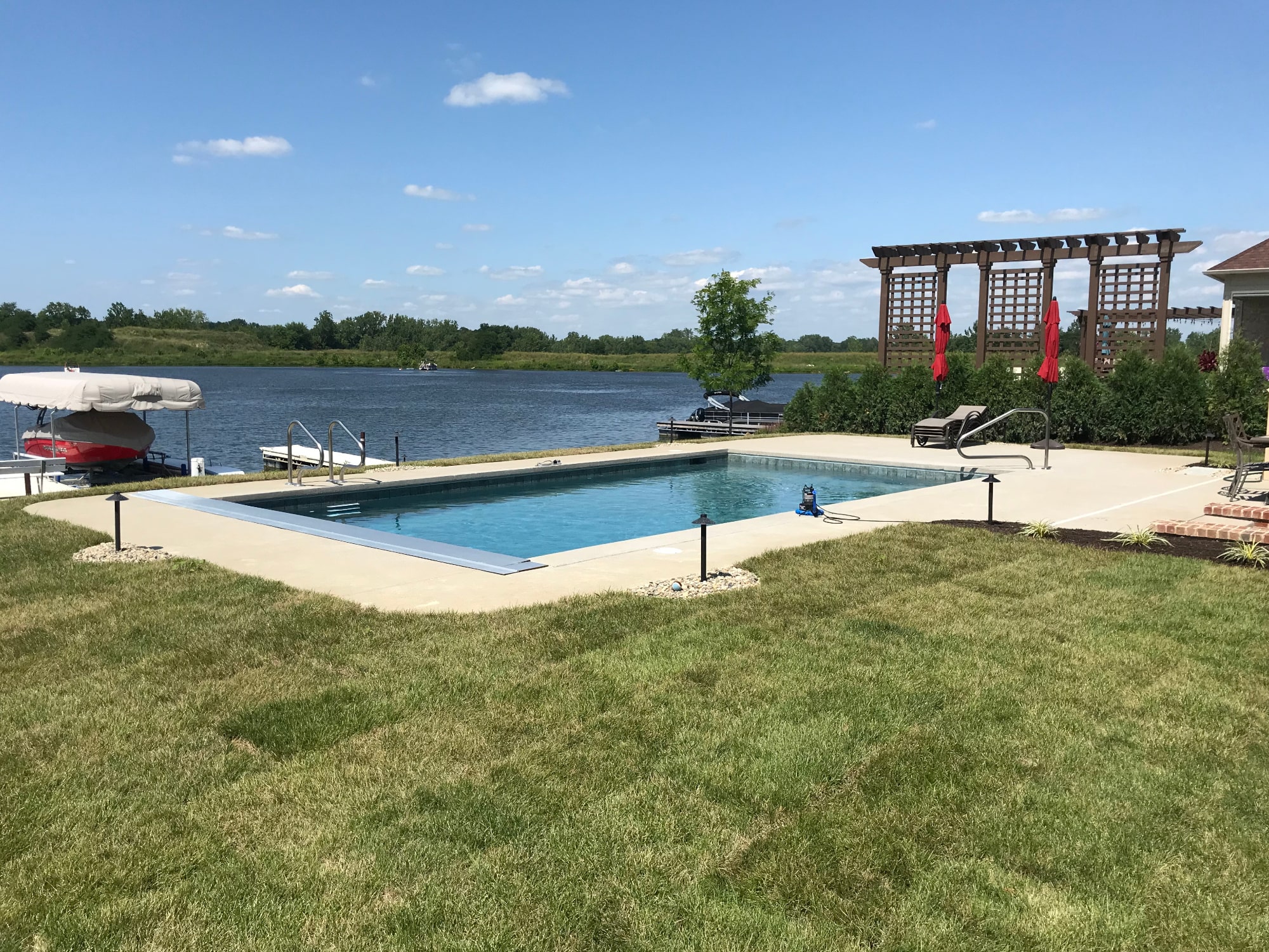 Geist Lake in Cambridge Subdivision