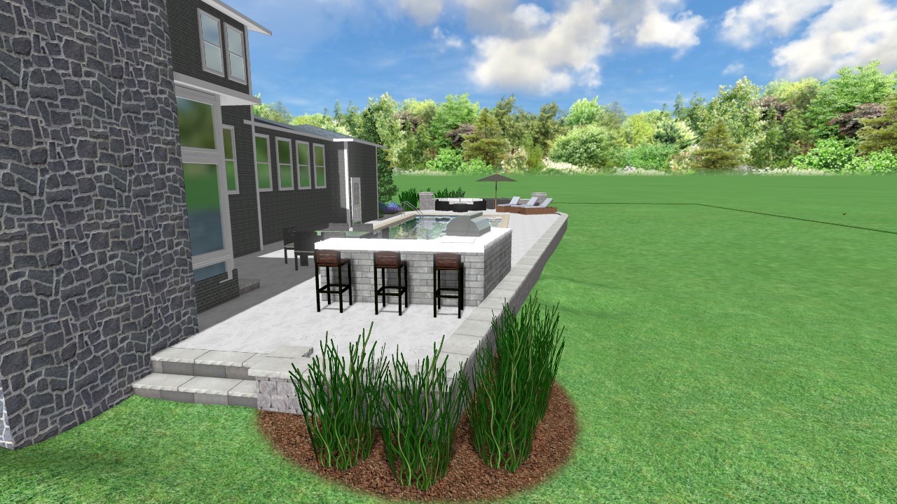 Space Restricted Backyard