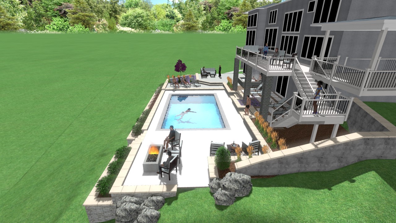 Fishers Pool and Spa on Ravine