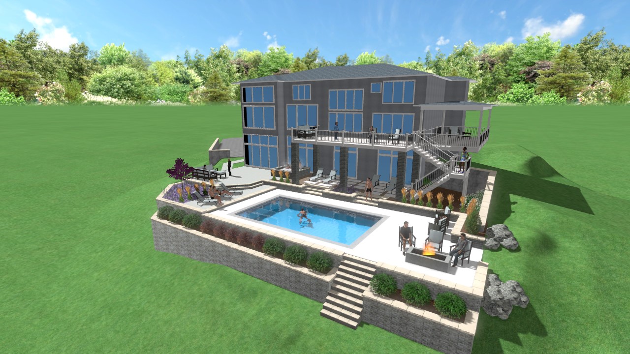 Fishers Pool and Spa on Ravine