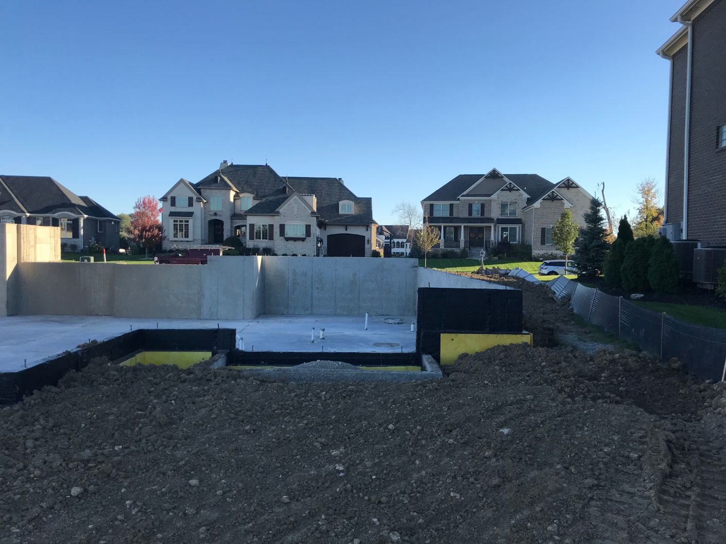 Geist Lake in Cambridge Subdivision