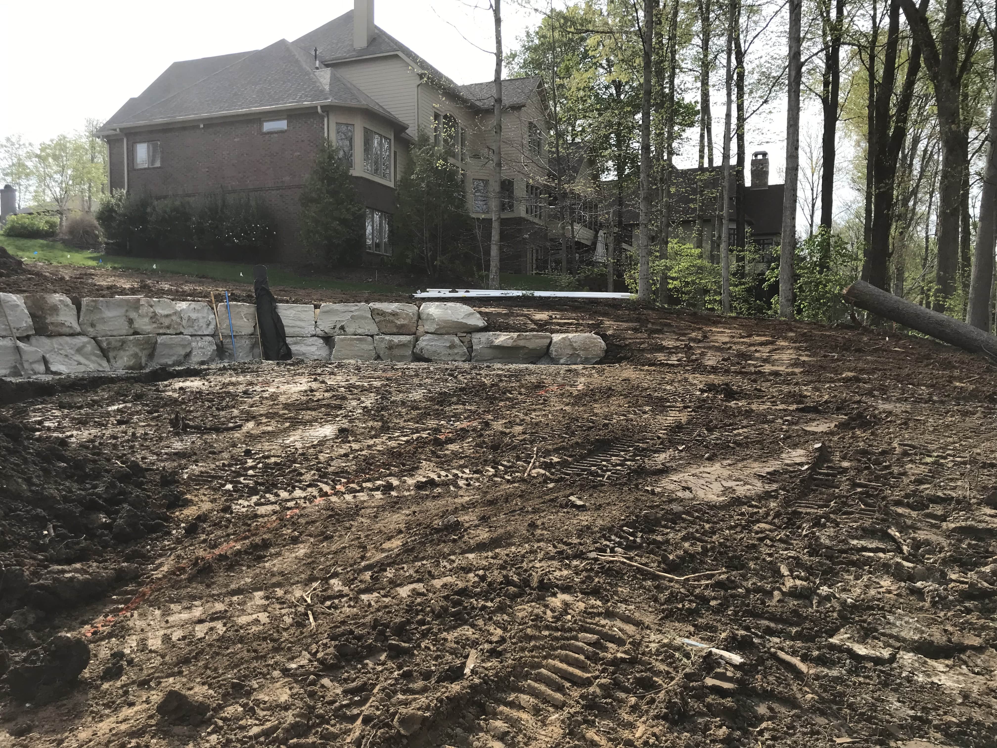 Geist Boulder Wall