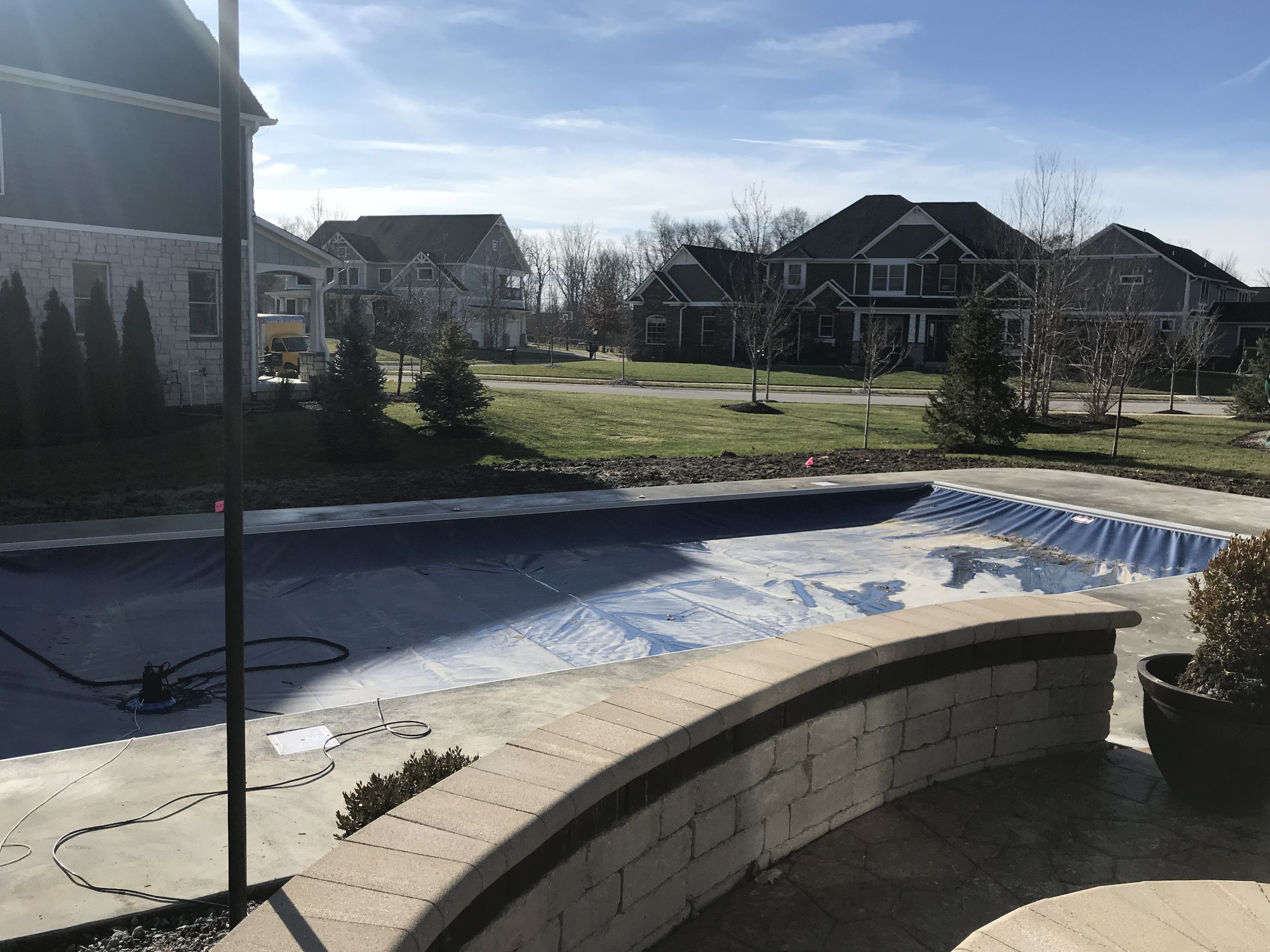 Fishers Diving Depth Vinyl Liner