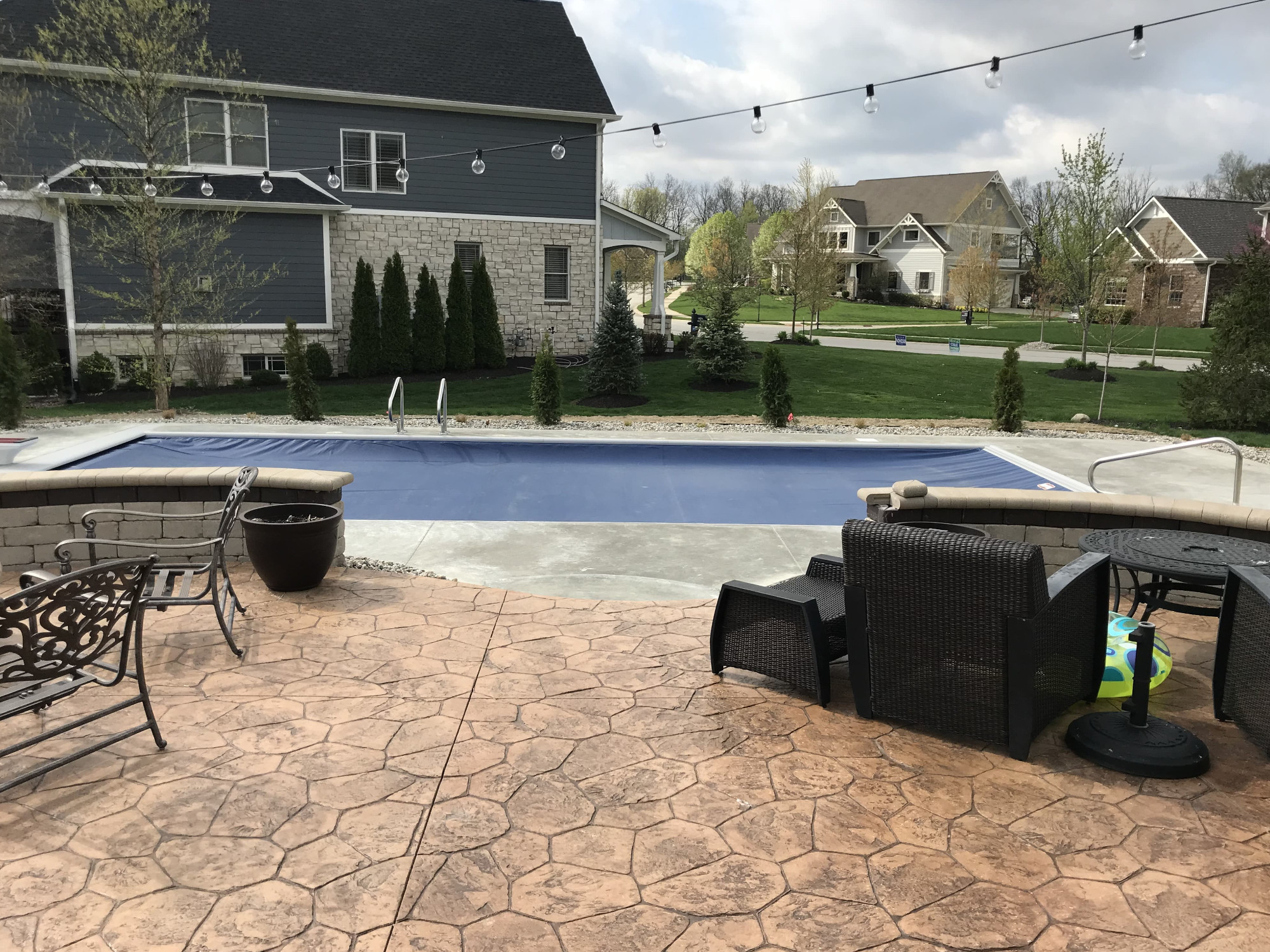 Fishers Diving Depth Vinyl Liner