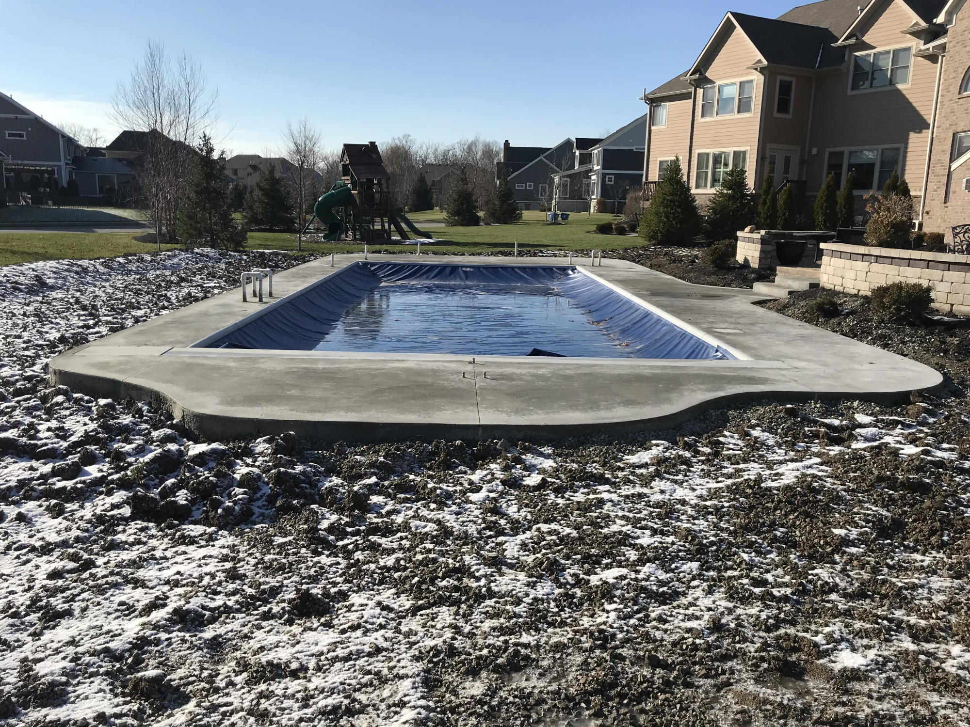 Fishers Diving Depth Vinyl Liner