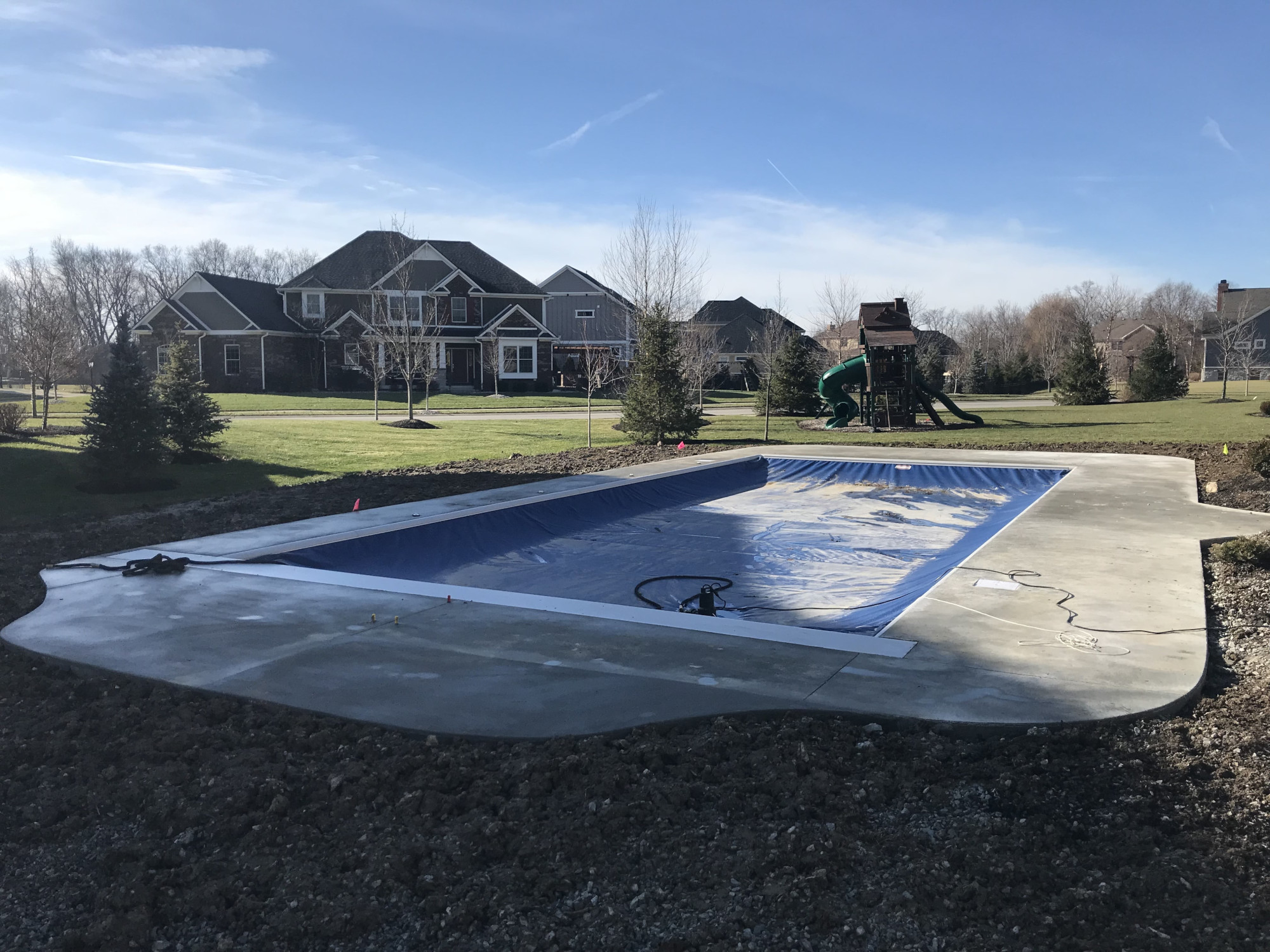 Fishers Diving Depth Vinyl Liner