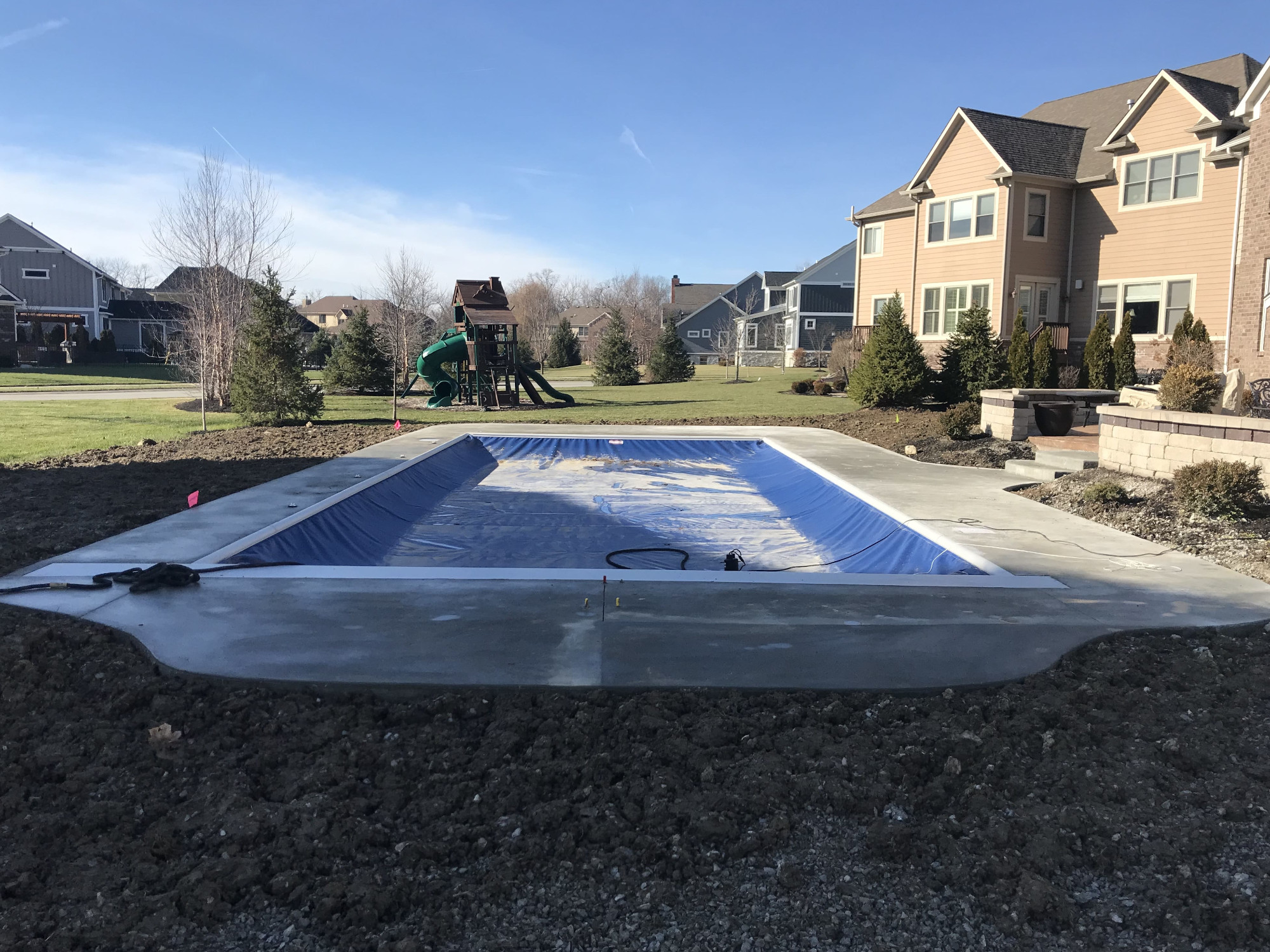 Fishers Diving Depth Vinyl Liner