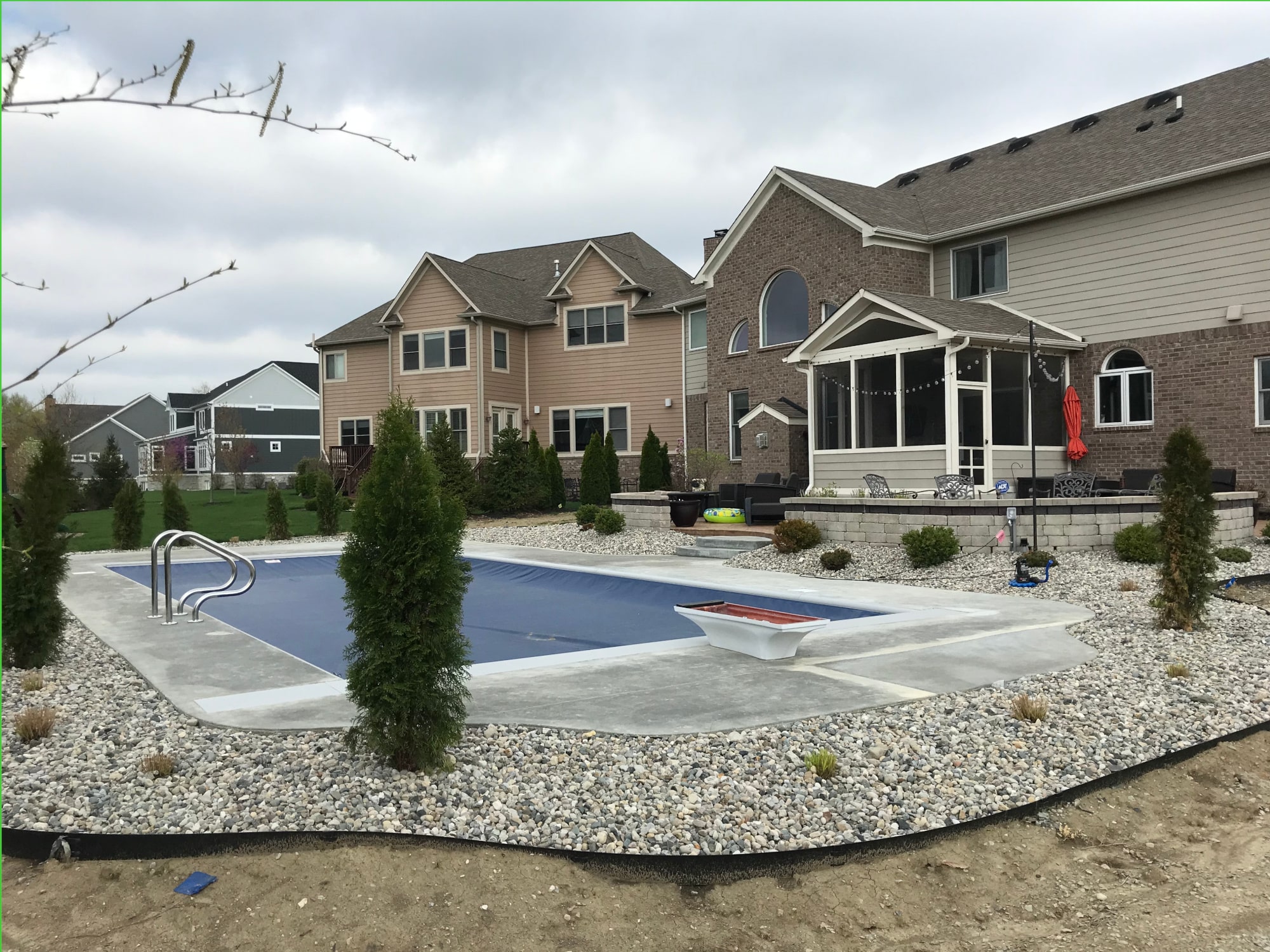 Fishers Diving Depth Vinyl Liner
