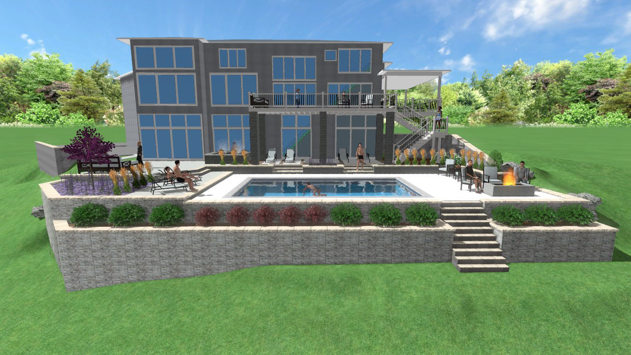 Fishers Pool and Spa on Ravine